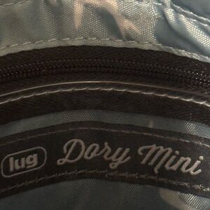 Lug Dory Mini Black Rainbow Stitch  Bag